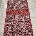 BATIK TULIS LASEM MOTIF TRUNTUM TUMPAL TENGAH ORANGE PUTIH 1.webp