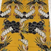 BATIK TULIS POLA KEMEJA MOTIF BURUNG WARNA KUNING 2.webp
