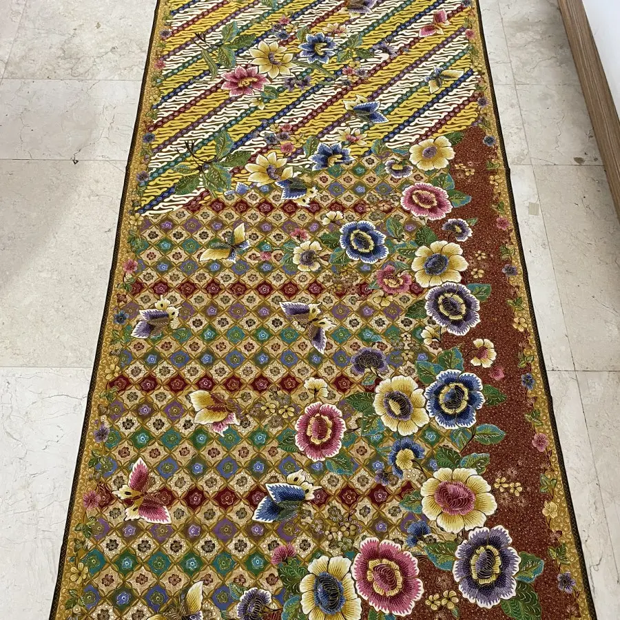 BATIK TULIS HOKOKAI FULL CANTING COLORFUL PAGI SORE 1.webp