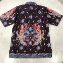 KEMEJA BATIK TULIS MOTIF BURUNG HONG SIZE L 2.webp
