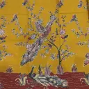 KAIN BATIK TULIS CIREBON KUNING KUNYIT DAN MERAH