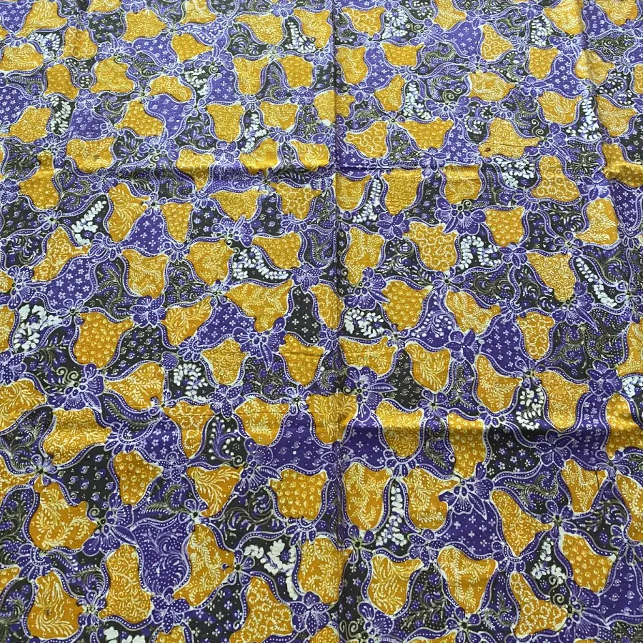 KAIN BATIK TULIS LASEM UNGI KUNING MOTIF MODERN