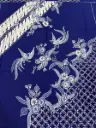 KAIN BATIK TULIS POLA KEMEJA BIRU PUTIH PRIMIS