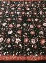 KAIN BATIK TULIS LASEM HITAM MERAH MOTIF BUNGA