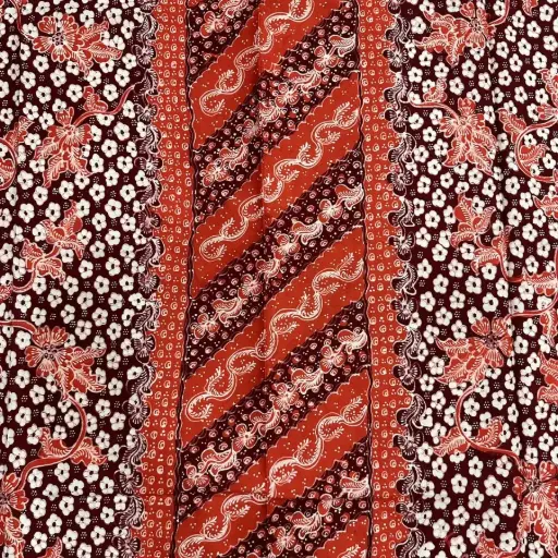 KAIN BATIK TULIS LASEM MOTIF TRUNTUM TUMPAL TENGAH