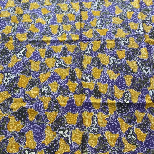KAIN BATIK TULIS LASEM UNGI KUNING MOTIF MODERN