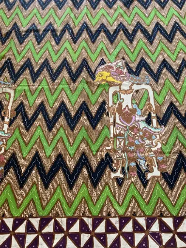 KAIN BATIK TULIS SOGAN MODERN MOTIF WAYANG